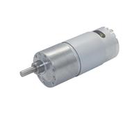 JGB37-550 Gear Motor DC 6V 12V Metal Box Speed Reduction High Torque Self-locking Low(6V 240RPM)