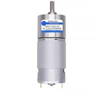JGB37-550 High Torque All Metal Gear DC 6/12V Motor Electric with Bracket 1Pcs(12V,18rpm)