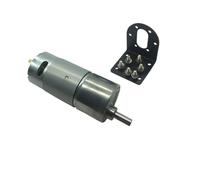 JGB37-550 Reverse Motor 12V DC High Torque Electronic Motor Reductor 12v Gear Motor(Package B,53RPM_12V)