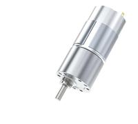 JGB37-555 Gear DC Reducer 12/24v Extended Shaft High Torque Adjustable Speed Bracket Motor 1Pcs(107RPM,12V Bracket Motor)