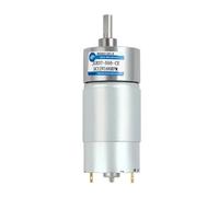 JGB37-555 Micro DC Speed Motor 12V24V Gear Low Can Rotate Forward And Backward(Only the motor,61 RPM,12V)