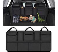JGDLBXJY Car Boot Organiser Storage for Ford Puma ab Bj.2019,Multi-Pocket Children's Travel Storage Seat Back Protectors with Adjustable Straps Detachable Boot Tidy＆Clean