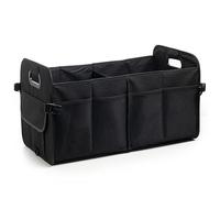 JGDLBXJY Foldable Car Boot Bag for VW UP e-UP e-UP ab Bj.2020, Car Boot Organiser Storage Car Folding Box Car Bag Reinforced and Stable Boot Tidy for Car Waterproof Durable,Black-