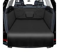 JGDLBXJY for Peugeot Rifter I 2018-2024 Car Boot Liner Heavy Duty Car Boot Protector Car Boot Cover with Bumper & Side Protection Nonslip Waterproof Dog Seat Cover,132 * 104-Black