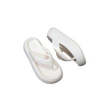 JGDSDMJG flip flops women Eva Flip-flops With A Thick Sole For Summer Outdoors, Non-slip Sandals The Interior-white-38 39