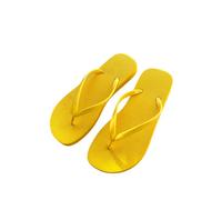 JGDSDMJG flip flops women Flip-flops For Outdoor Area In Summer, Non-slip Bathroom Beach Sandals Couples-yellow-40-41
