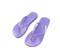JGDSDMJG flip flops women Flip-flops For Outdoor Area In Summer, Non-slip Bathroom Beach Sandals Couples-purple-40-41