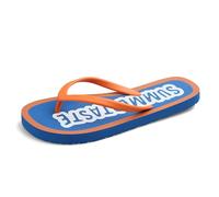 JGDSDMJG flip flops women Summer Internet Promi-flip-flops For With A Flat Floor Outdoor Clothing On The Beach Fashionable Flip-flops-one Circle-bao Lan-s Code