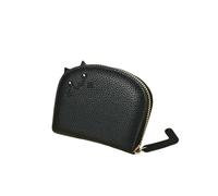JGDSDMJG Wallet Washbears in The Form of A Cartoon Cat for Women, Several Card Compartments, Sweet Fashionable Wallets, Creative Clutch-Black