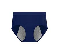 JGDSDMJG Women's Knickers Large Menstrual Pants Made Of Cotton For Women With A High Waist And Anti-side Clever Mental Trousers, Breathable Underwear-sapphire-s-3pc