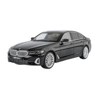JGEPBHXWV Diecast 1:18 For BMW 530LI Alloy Car Models Realistic Finished Scale Vehicle Model Kit Display Souvenirs Collection(Black)