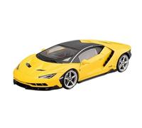 JGEPBHXWV Diecast 1:18 For Lamborghini LP770 Alloy Car Models Realistic Finished Scale Vehicle Model Kit Display Souvenirs Collection(Yellow)