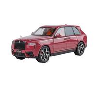 JGEPBHXWV Diecast 1:24 For Rolls Royce Cullinan SUV Scale Alloy Car Models Exquisite Metal Finished Vehicle Model Collection Display(Red)
