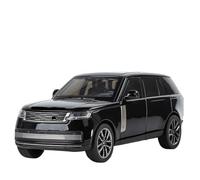 JGEPBHXWV Diecast 1:32 For Land Rover Range Rover SUV Scale Alloy Car Models Exquisite Openable Door Finished Vehicle Model Decor(Black)