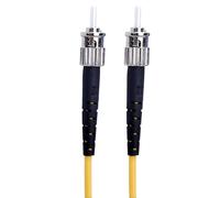 JGFDHKY 1-100m Fiber Optic Jumper LC-SC-ST-FC UPC Single Mode Patch Cord Simplex Square - Round Extension Cable FTTH Optic SM(30M, ST-ST)