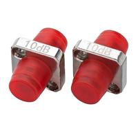 JGFDHKY FC Optical attenuator Female to Female FF Fixed Adapter Type ftth fibra optica Connector 2 3 5 7 10 15db Factory Supply 10PCS(3db)