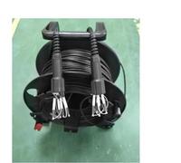 JGFDHKY OM3 Armored Patch Cord 120M150M200M Outdoor Multimode 4 Fiber Jumper 5mm 4 Core 6 Core 8 Core PCD310 Drum 4C6C8C SC LC FC ST(200m 4C E2000-E2000)