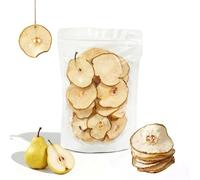 Jgfwat Selected Dried Pear Slices | Natural Dehydrated Pear Chips | No Sugar Added | Middle Pieces | Dried Fruit Slices as Snacks, Potpourri/Cocktail/Candle Decor | 100g/3.5oz