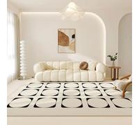 JGGXHM Ins Style Carpets for Living Room Light Luxury Plush Carpet Fluffy Soft Bedroom Decor Rug Large Area Lounge Mat Washable 160x240cm KitchenRugs