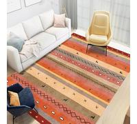 JGGXHM Light Luxury Morocco Simple Living Room Rug Homestay Home Decoration Vintage Room Carpet Printing Decorative Soft Doormat 50x90cm KitchenRugs