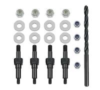 JGGZONE Metal Shock Standoff Kit Shocks Mount Set Upgrades Parts Compatible with Arrma Kraton 6S EXB 6S V4 and V5 BLX Typhon 6S BLX 6S TLR RC Car Replacement Part