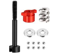 JGGZONE TD4 Differential Nut and Screw Set Upgrades Compatible with 1/10 Tamiya TD4 RC Car Ball Differential Set Replacement of 22029 (Red)