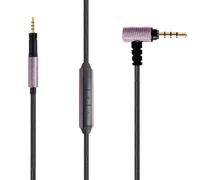 jghcsz Replacement Audio Cable Wire Upgrade for Sennheiser Momentum 1.0 2.0 3.0 HD 4.40 BT HD4.50 HD4.30i hd 400s on Ear Weave Headset Cable with Microphone 3.5mm to 2.5mm