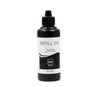 JGHFReW 100ML Pigment Refill Ink Compatible With Designjet 500 510 800 800Ps 500Ps 510ps 100 110 70 Plus K5300 K5400 K8600 Printers Fits Models 82 10 11 18 88(Black)