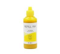 JGHFReW 100ML Pigment Refill Ink Compatible With Designjet 500 510 800 800Ps 500Ps 510ps 100 110 70 Plus K5300 K5400 K8600 Printers Fits Models 82 10 11 18 88(Yellow)