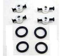 JGHFReW 4PCS 3 0MM 3 17MM 4 0MM RC Brushless Motor Adapter Set With Screws And Rubber O Rings Compatible With Airplane Savers(3.175MM 4PCS)