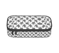 JGHHOUN Animals Sea Turtles Print Teenagers Large Storage Pencil Case Students School Travel Essential Stationery