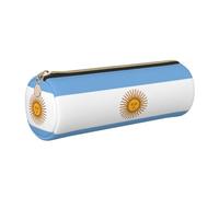 JGHHOUN Argentine Flag Print Adult Pencil Case Pen Pouch Home Stationery Organizer Accessory Lghtweight