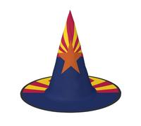 JGHHOUN Arizona State Flag Print Comfort Carnival Party Cosplay Costume For Adults Hat Holiday Seasonal Celebration