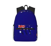 JGHHOUN Australian Flag Print Casual Backpack Lightweight Comfort Dual Shoulder Bag For Travel Hiking Outdoor