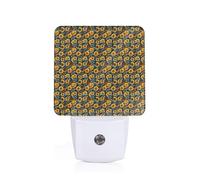 JGHHOUN Beautiful Sunflower Print Print Bedroom Bathroom Hallway Room Nightlight Lighting for Home Night Light Daily Use