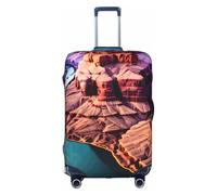 JGHHOUN Beauty Grand Canyon Print Universal Travel Suitcase Cover Elastic Luggage Protector for Waterproof Washable