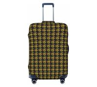 JGHHOUN Bouquet of Daffodil Print Universal Stretchable Suitcase Cover Luggage Protector Travel Accessory Daily