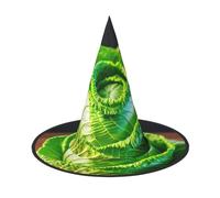 JGHHOUN Bright Cabbage Print Comfort Carnival Party Cosplay Costume For Adults Hat Holiday Seasonal Celebration