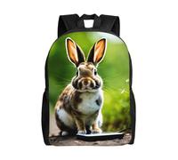 JGHHOUN Bunny Rabbits Print Double Shoulder Backpack Lightweight Unisex Bag Travel Rucksack Outdoor Camping