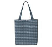 JGHHOUN Chicago Illinois Usa 1 Print Canvas Shoulder Bag Large Capacity Reusable Foldable Tote Shopping Beach Travel