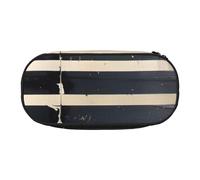JGHHOUN Classic Movie Clapboard Black Print Pencil Case Spacious Pen Pouch Zipper High Capacity Makeup Tools Office Supplies