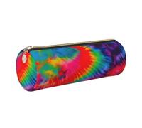 JGHHOUN Colorful Tie Dye Pattern Print Adult Pencil Case Pen Pouch Home Stationery Organizer Accessory Lghtweight