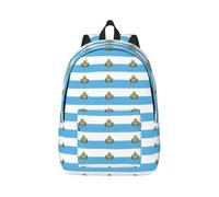 JGHHOUN Flag Of San Marino Print Stylish Backpack Unisex Double Shoulder Bag For Travel Work Outdoor Adventures