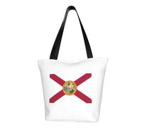 JGHHOUN Florida Flag Print Women'S Shoulder Bag Casual Tote Crossbody Shopping Stylish Versatile Everyday