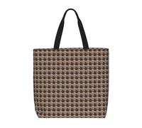 JGHHOUN Halloween Bat Pumpkin Print Women Men Extra-Large Organizer Bag Shoulder Tote Lightweight Casual Eco-Friendly