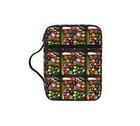 JGHHOUN Introduction of Various Vegetables Print Versatile Bible Storage Bag Scripture Organizer Christian Gift Church Accessory