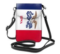 JGHHOUN Iowa state flag Print Mini Shoulder Bag Women Phone Case Travel Everyday Gifting Shopping Evenings Out