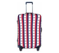 JGHHOUN Iowa State Flag Print Universal Travel Suitcase Cover Elastic Luggage Protector for Waterproof Washable