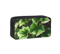 JGHHOUN Ivy Blossoms Tree Print Men Women Large-Capacity Pen Case Stationery Organizer Pouch for Office Home Work