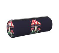 JGHHOUN Magic Mushrooms Print Adult Pencil Case Pen Pouch Home Stationery Organizer Accessory Lghtweight